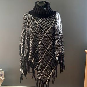 Cowl neck Shall scarf top